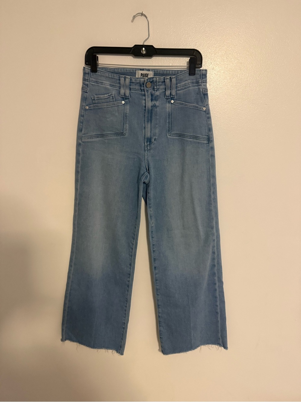 Paige Jeans Anessa 31” Full-Length Inset Pockets in Luminaries - Picture 5 of 13